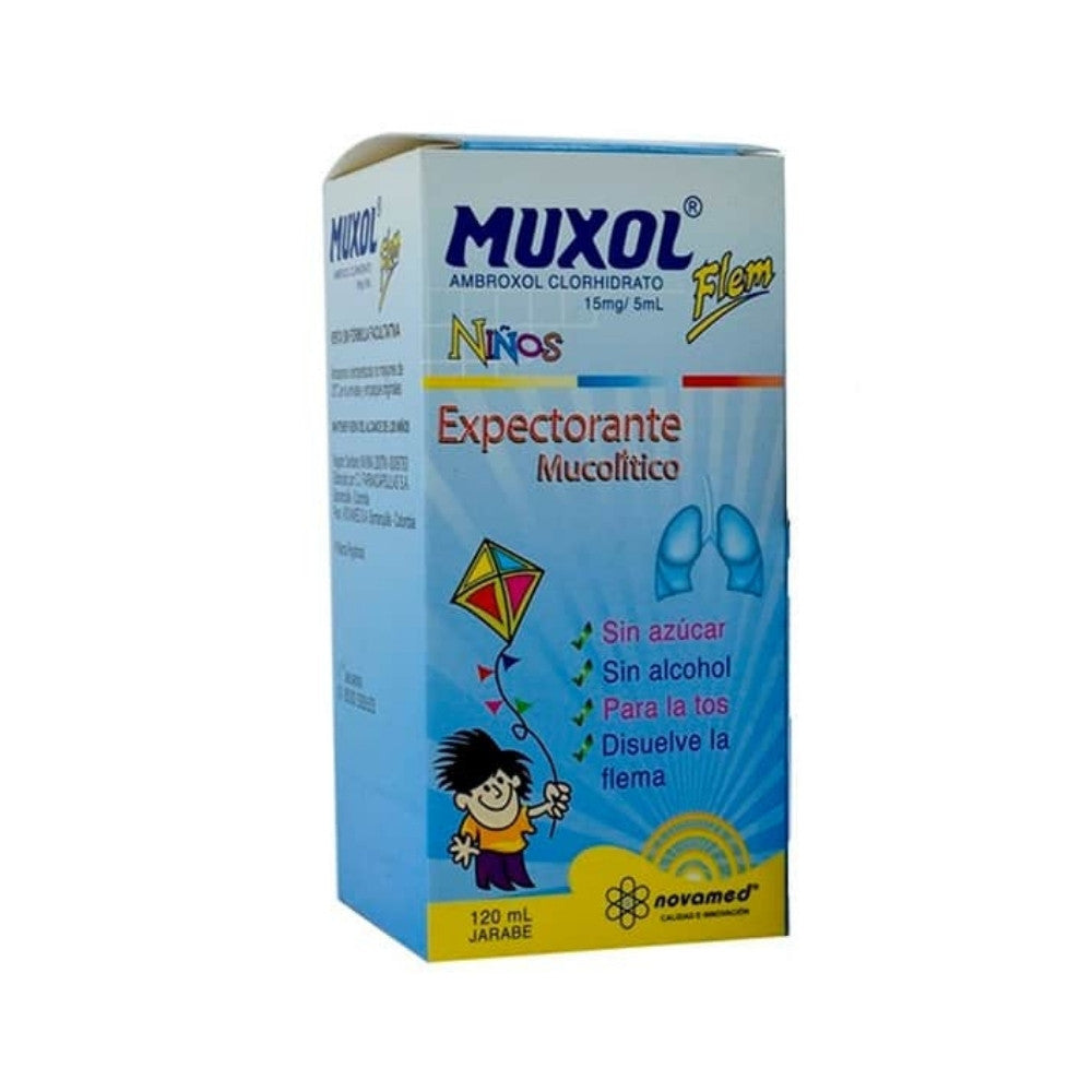 MUXOL FLEM NIÑOS JARABE FRASCO 120 ML