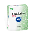 N-ACETILCISTEINA MK SOBRES 600 MG CAJA X 10 UNDS