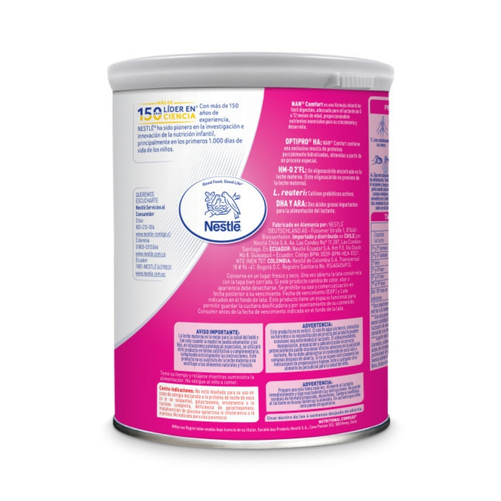 NAN EXPERT PRO COMFORT POLVO LATA 800 G