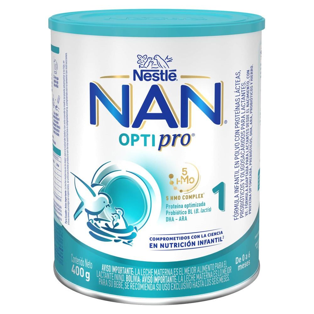 NAN OPTIPRO 1 POLVO LATA 400 G
