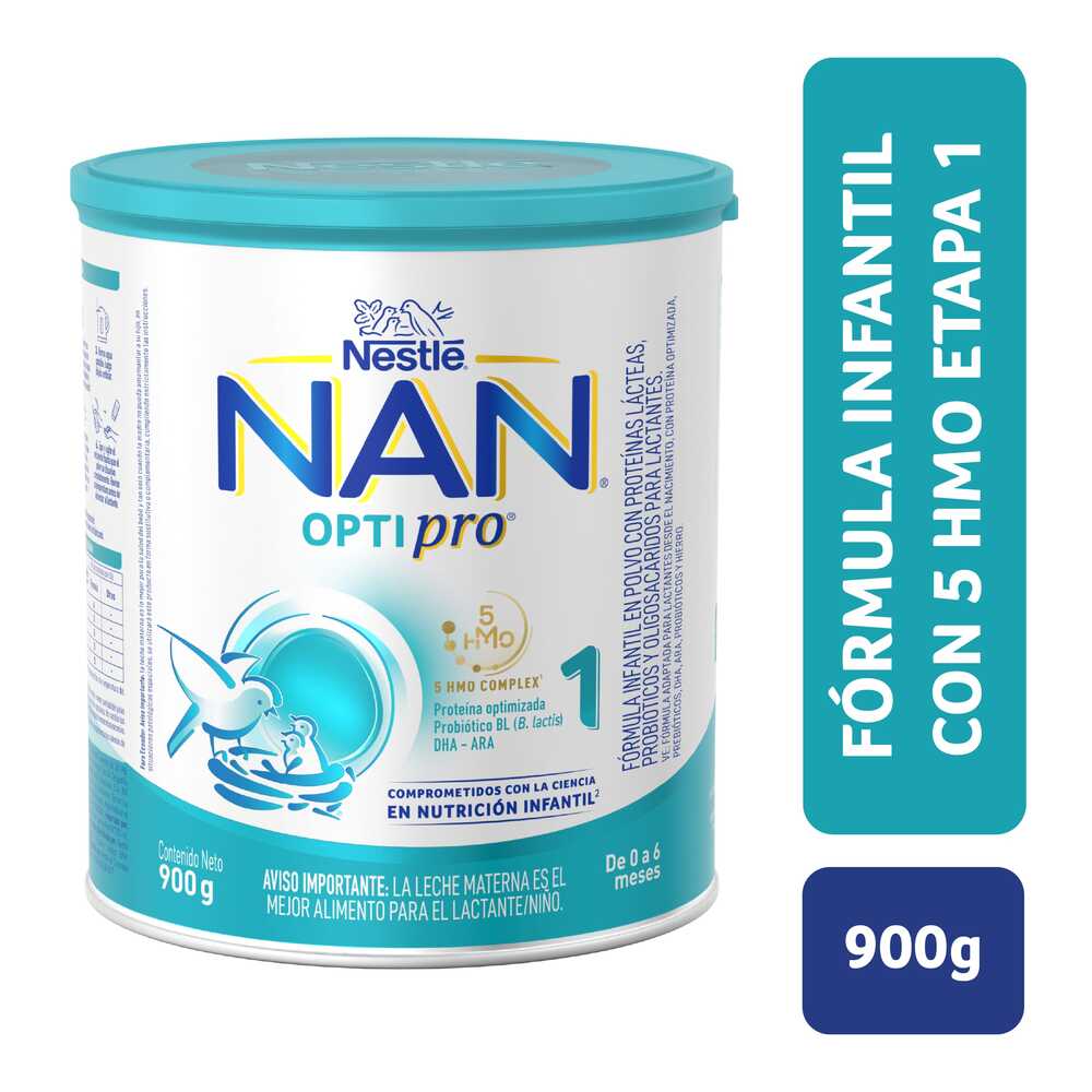 NAN OPTIPRO 1 POLVO LATA 900 G