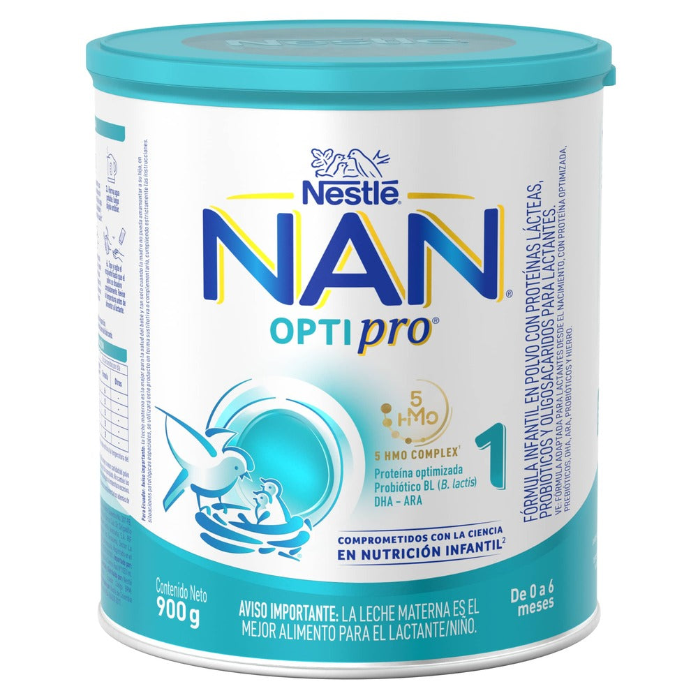 NAN OPTIPRO 1 POLVO LATA 900 G