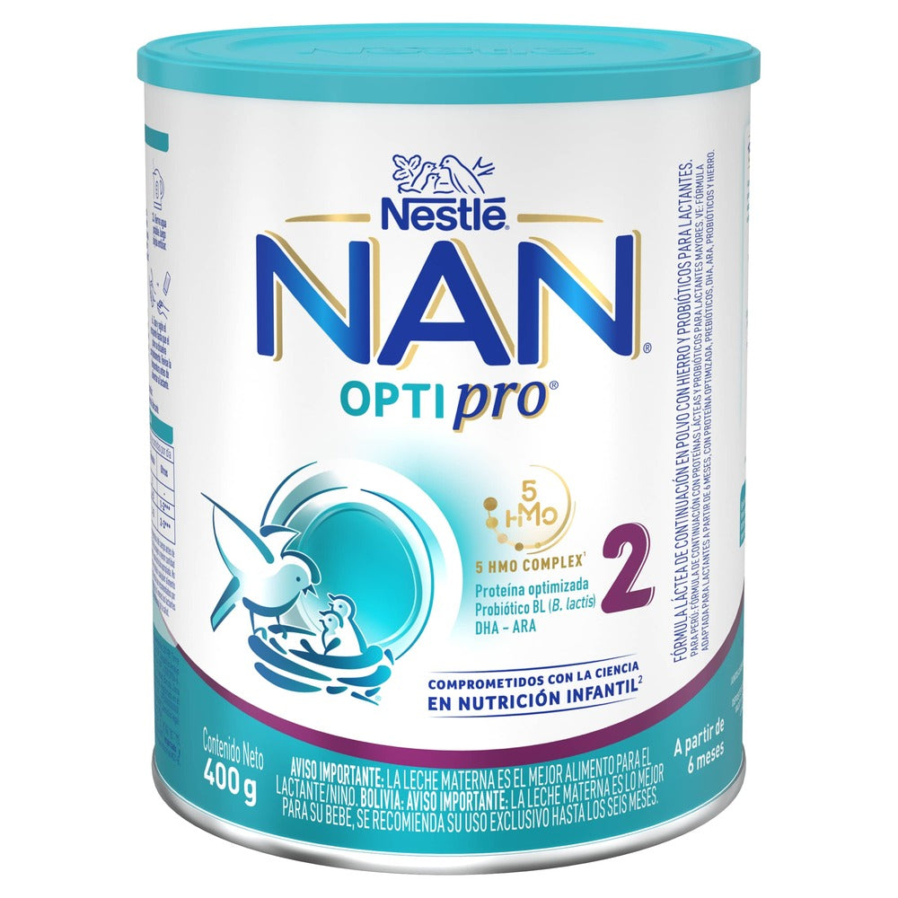 NAN OPTIPRO 2 POLVO LATA 400 G