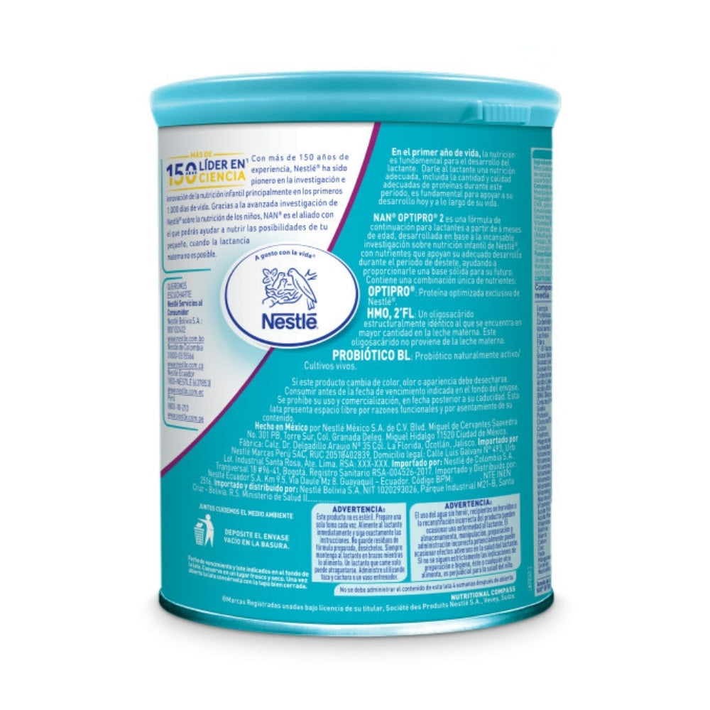 NAN OPTIPRO 2 POLVO LATA 900 G