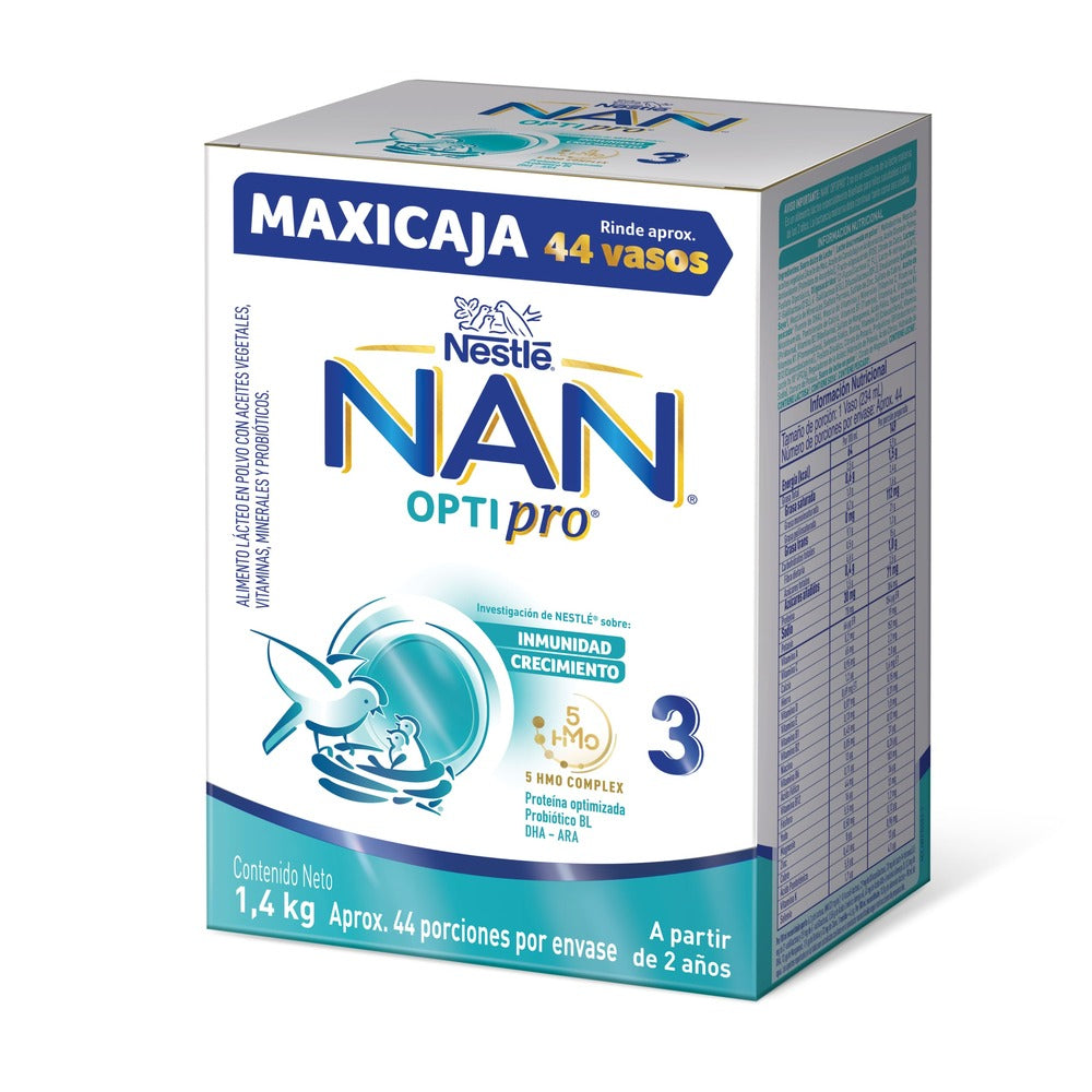 NAN OPTIPRO HMO 3 POLVO CAJA 1.4 KG