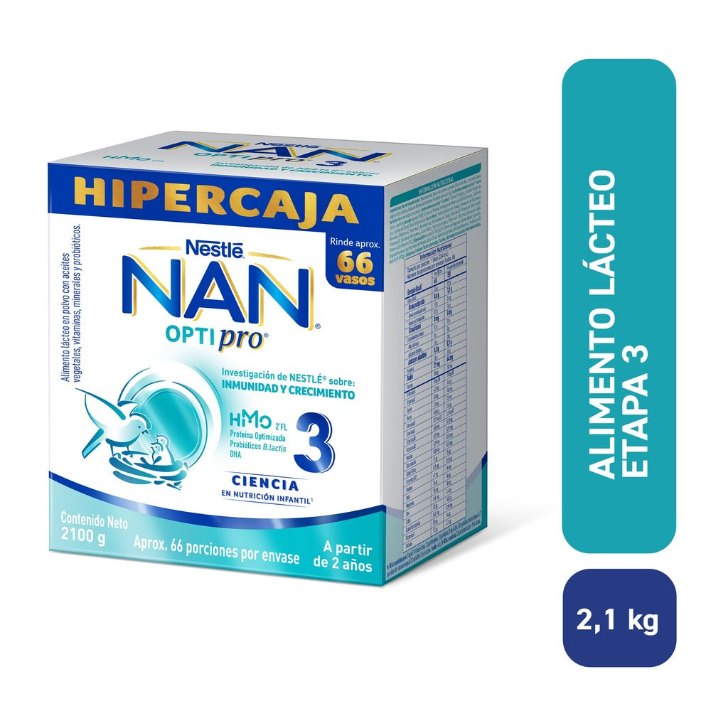 NAN OPTIPRO HMO 3 POLVO CAJA 2.1KG
