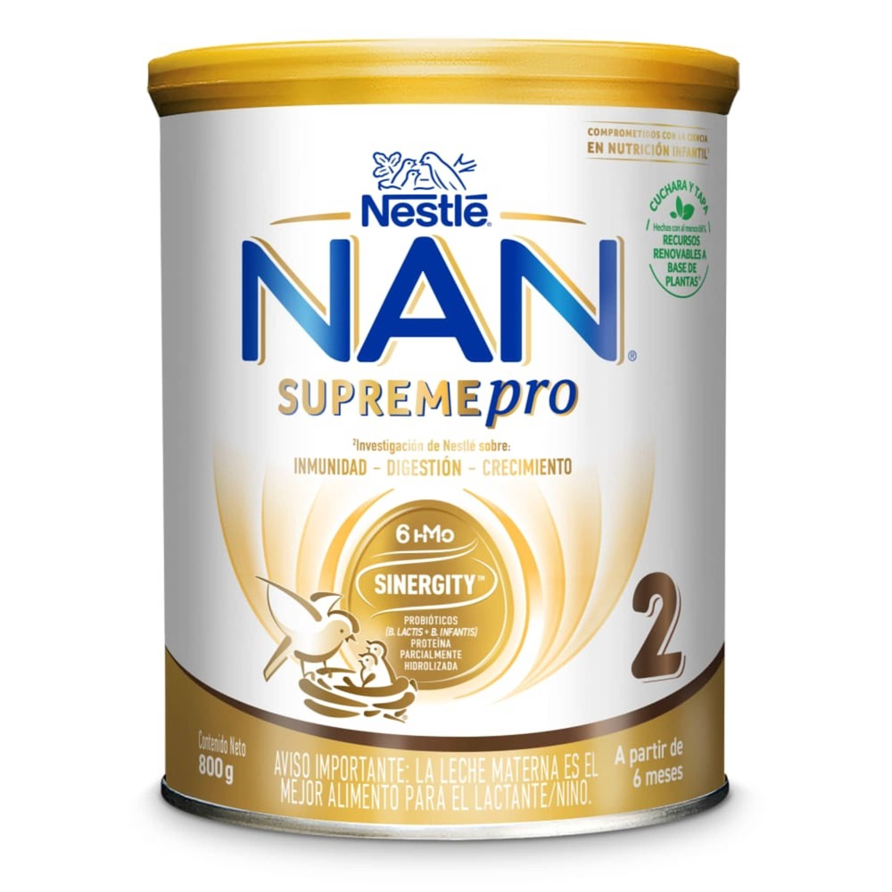 NAN SUPREME HMO 2 POLVO LATA 800 G