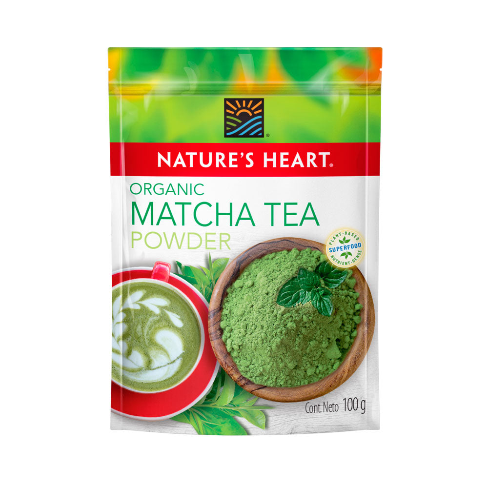 NATURES HEART MATCHA TEA POLVO BOLSA 100 G