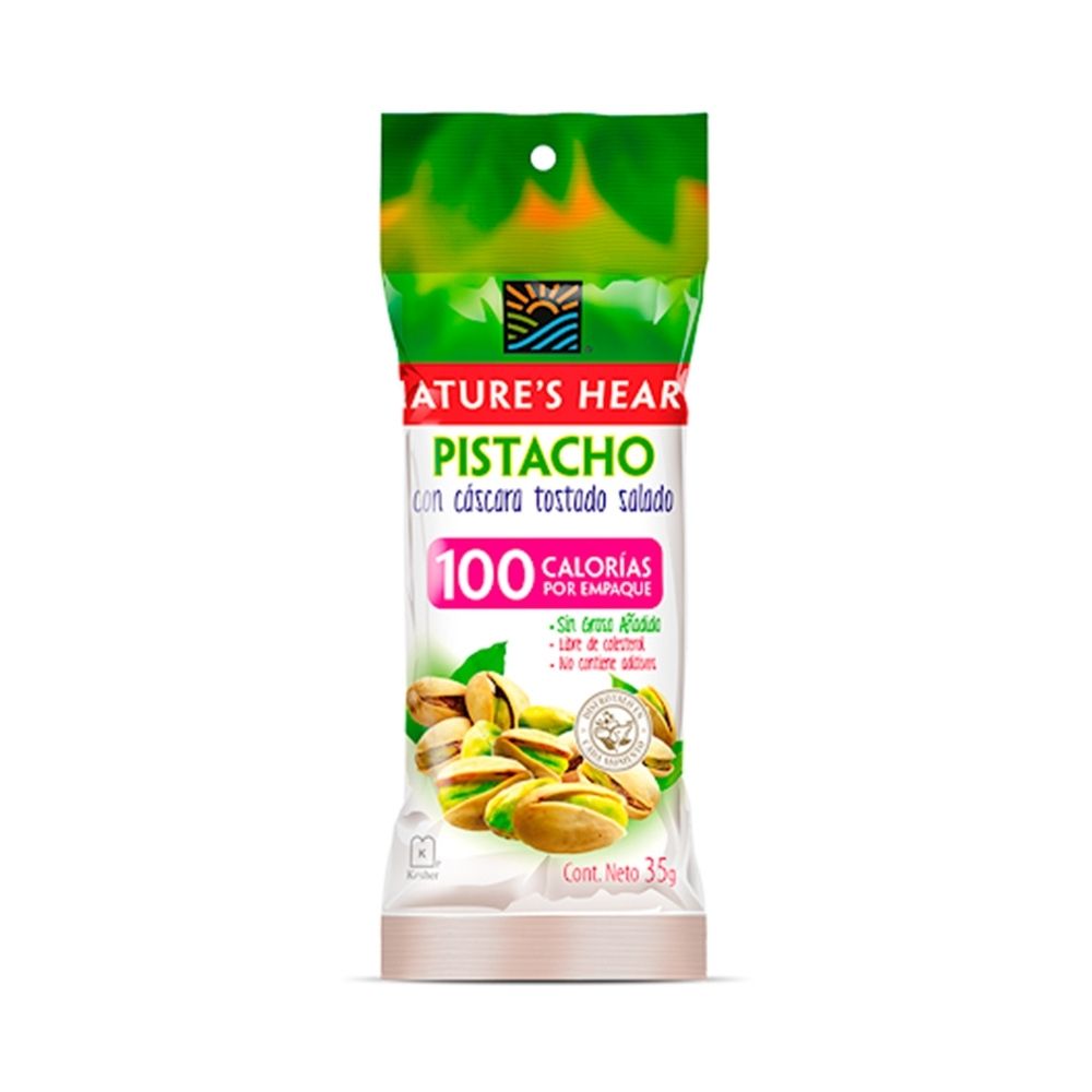 NATURES HEART MEZCLA PISTACHO AMERICANO 35 G