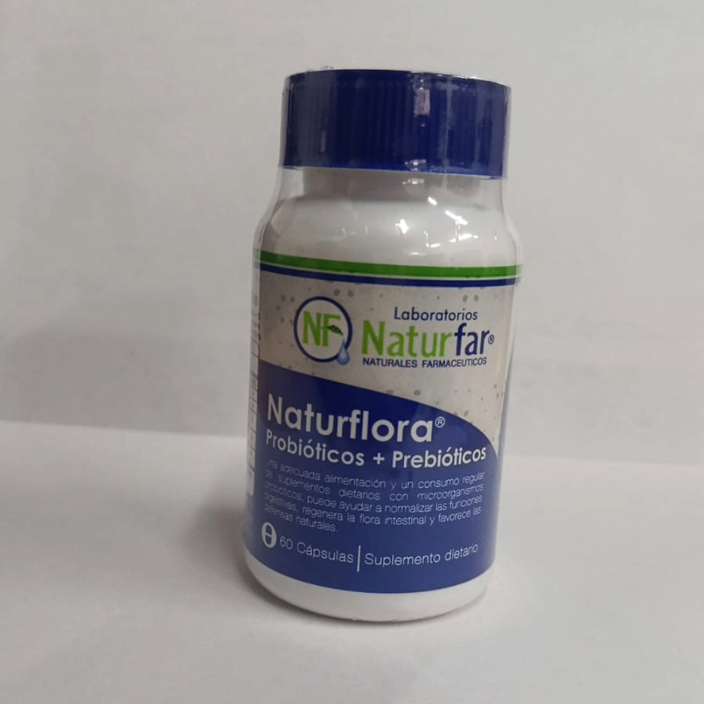 NATURFLORA CAPSULAS FRASCO X 60 UNDS