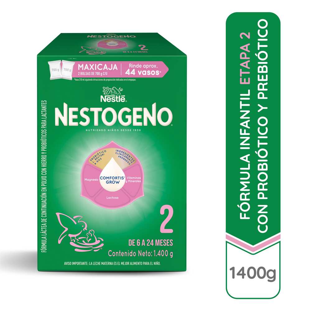 NESTOGENO 2 L COMFORTIS POLVO CAJA 2X700G