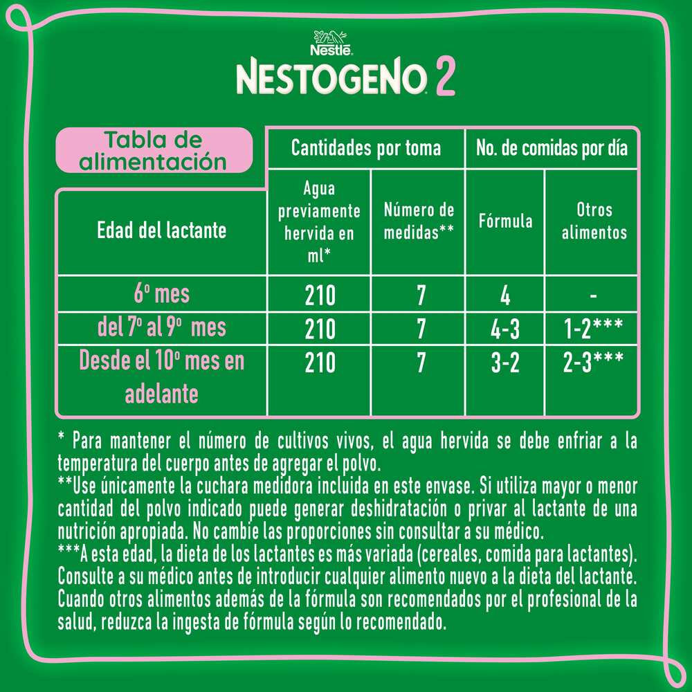 NESTOGENO 2 LCOMFORTIS POLVO LATA 1100 G