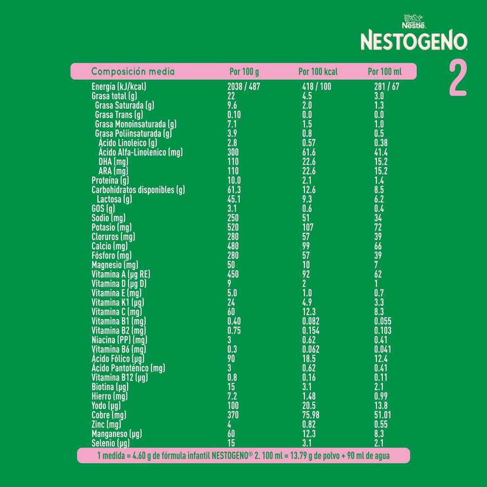 NESTOGENO 2 LCOMFORTIS POLVO LATA 800 G