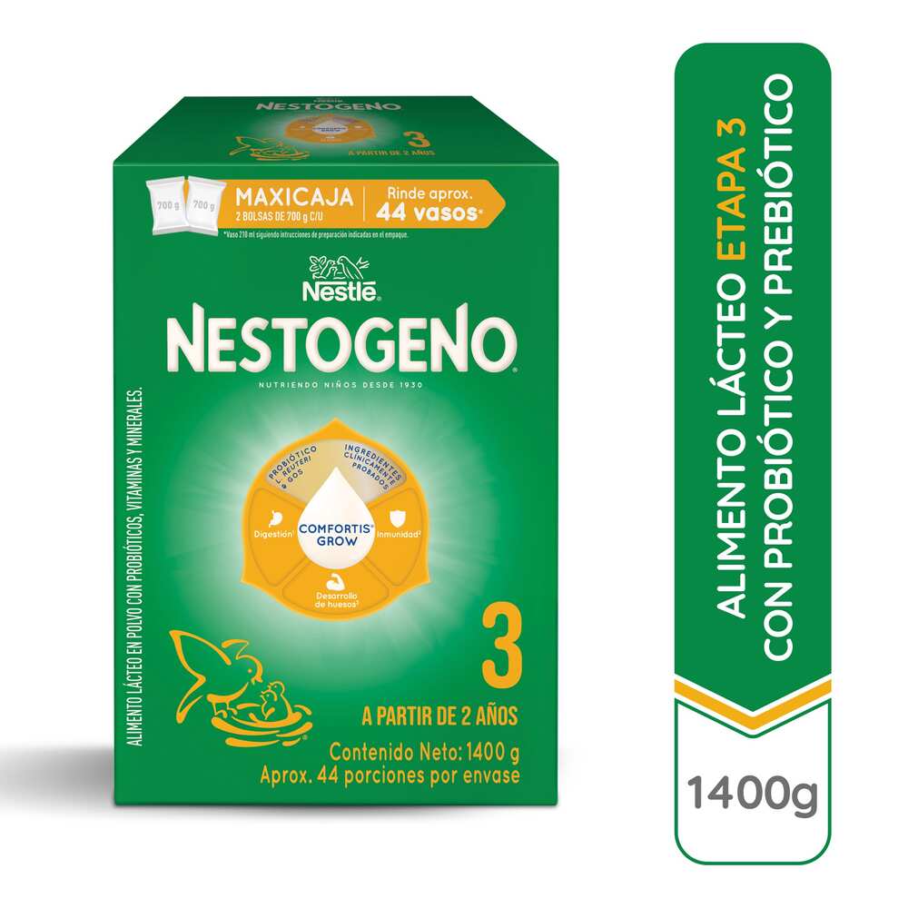 NESTOGENO 3 L COMFORTIS POLVO CAJA 1.4 KG