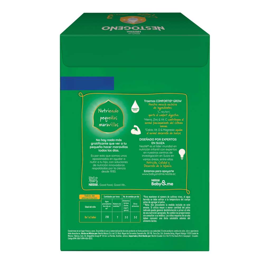 NESTOGENO 3 L COMFORTIS POLVO CAJA 1.4 KG