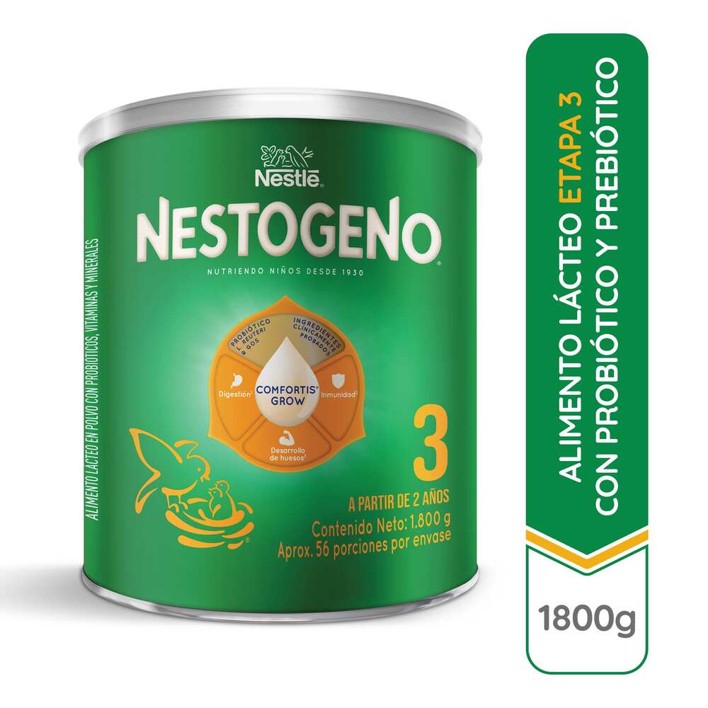 NESTOGENO 3 L COMFORTIS POLVO LATA 1800 G