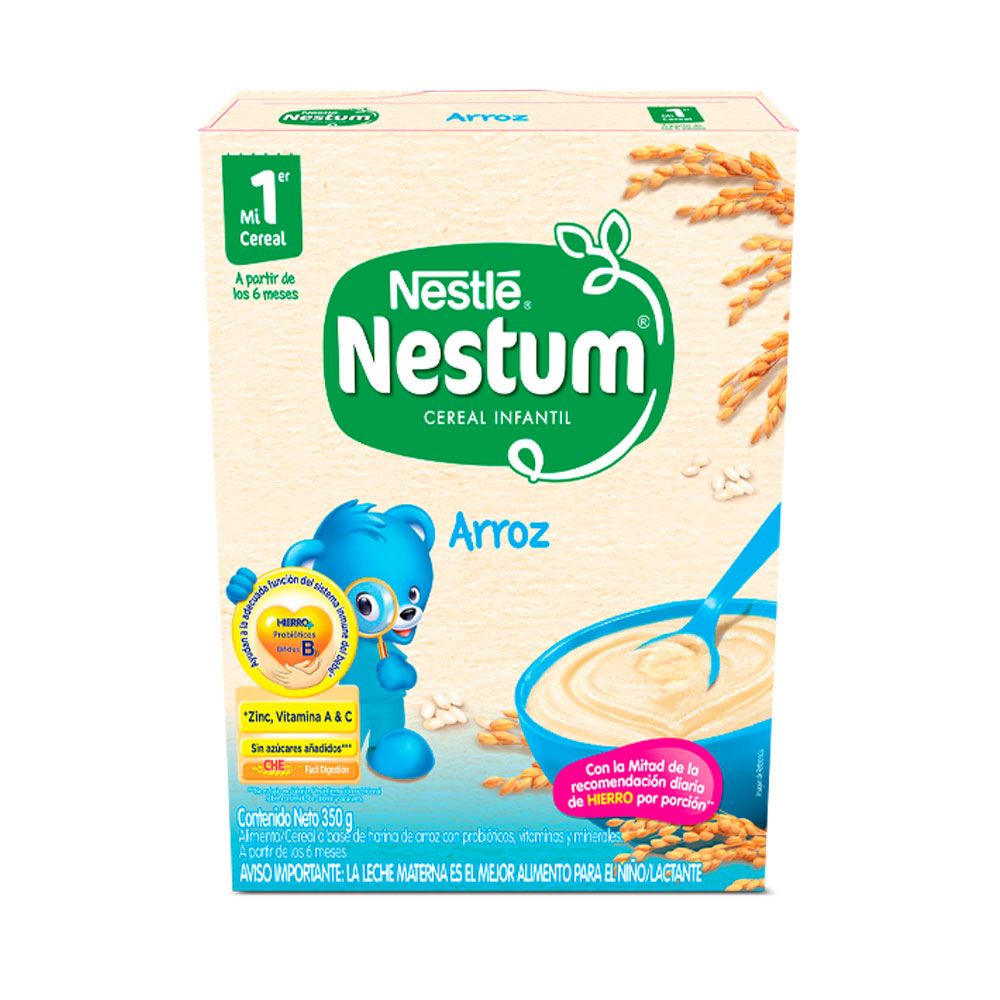 NESTUM ARROZ 1ER CEREAL CAJA 350 G