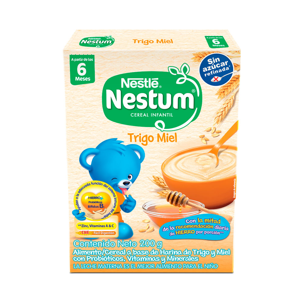 NESTUM TRIGO MIEL 6 MESES CAJA 200 G