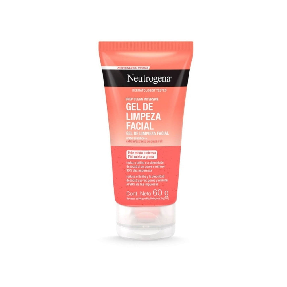 NEUTROGENA GRAPEFRUIT LIMPIADOR FACIAL POTE 60 G