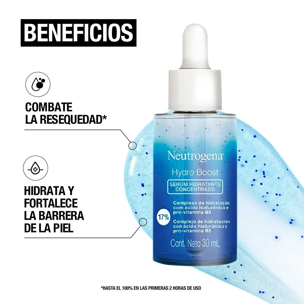 NEUTROGENA HYDRO BOOST SERUM FACIAL FRASCO GOTERO 30 ML