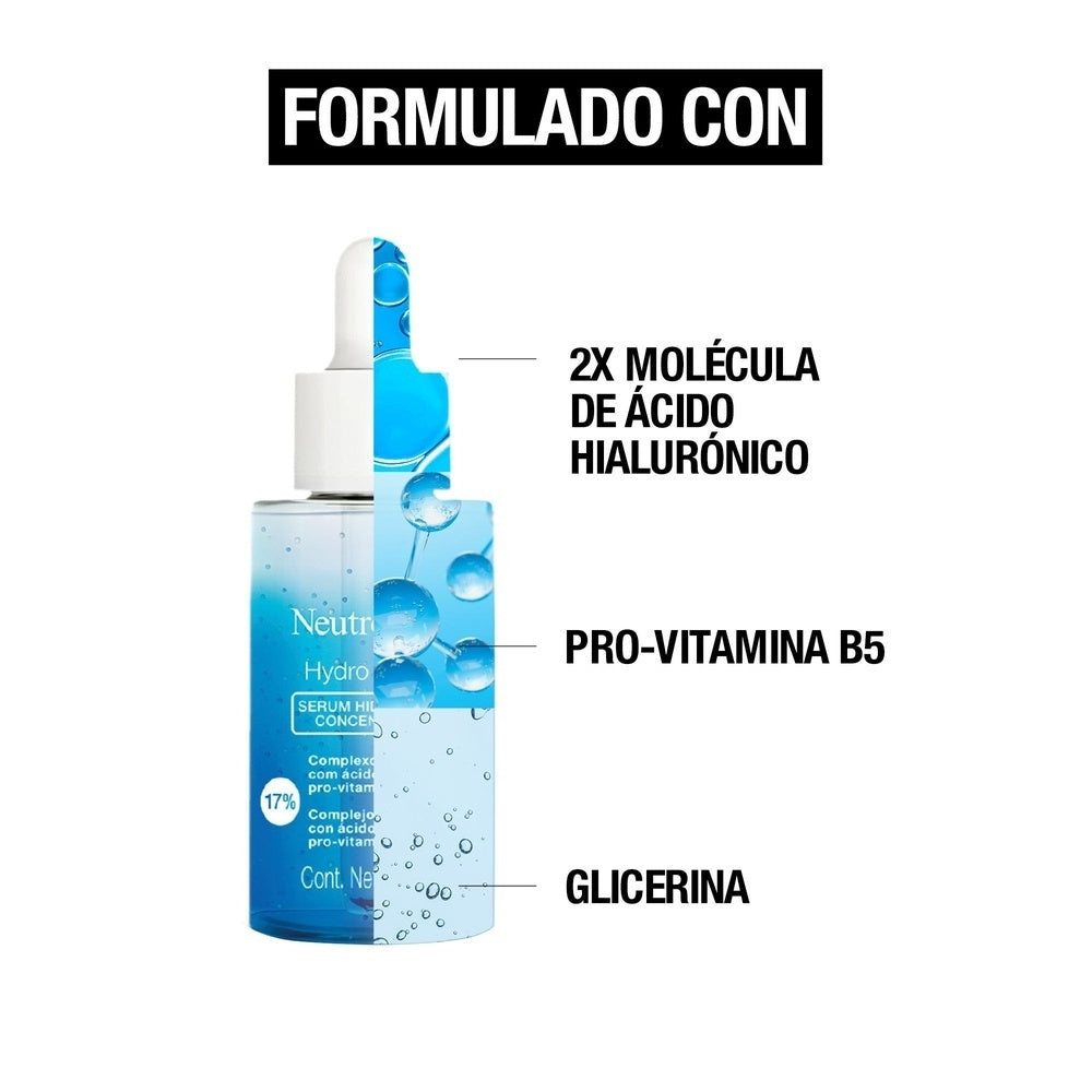 NEUTROGENA HYDRO BOOST SERUM FACIAL FRASCO GOTERO 30 ML