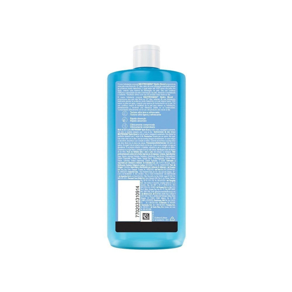 NEUTROGENA HYDRO BOOST WATER GEL CORPORAL FRASCO 400 ML