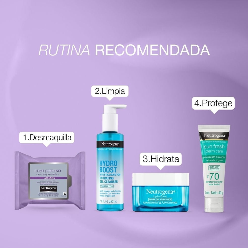 NEUTROGENA NIGHT TOALLITAS DESMAQUILLADORAS BOLSA X 25 UNDS