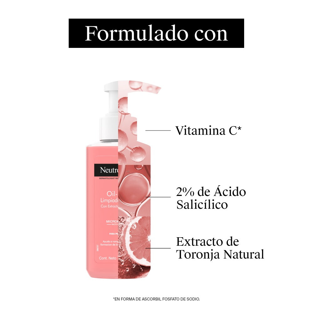 NEUTROGENA OIL FREE CLEAR WASH FRASCO 177 ML
