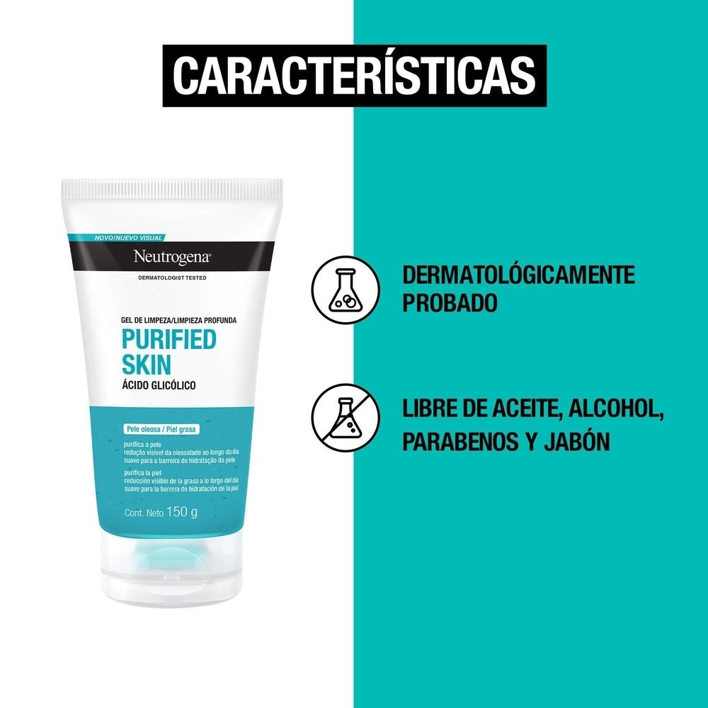 NEUTROGENA PURIFIED SKIN GEL TUBO 150 G