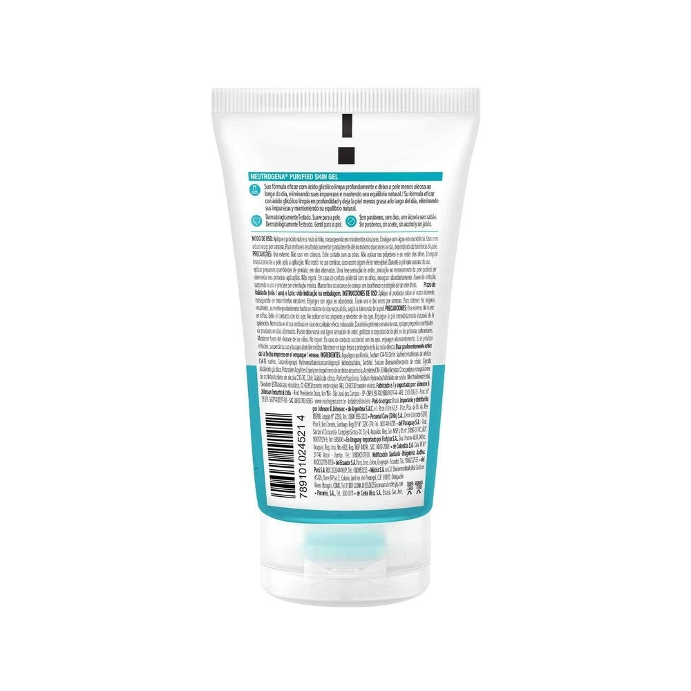 NEUTROGENA PURIFIED SKIN GEL TUBO 150 G