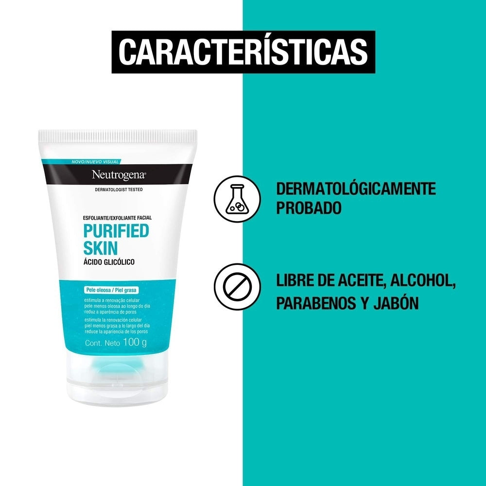 NEUTROGENA PURIFIED SKIN SCRUB EXFOLIANTE TUBO 100 G