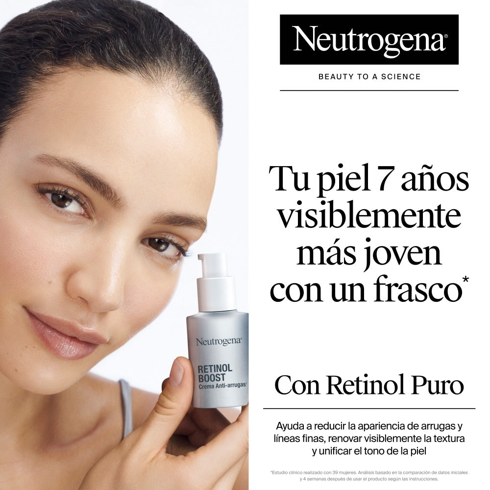 NEUTROGENA RETINOL BOOST CREMA ANTI-ARRUGAS FRASCO 30 ML