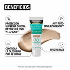 NEUTROGENA SUN FRESH DERM CARE PROTECTOR SOLAR SPF 70 TONO MEDIO TUBO 40 G
