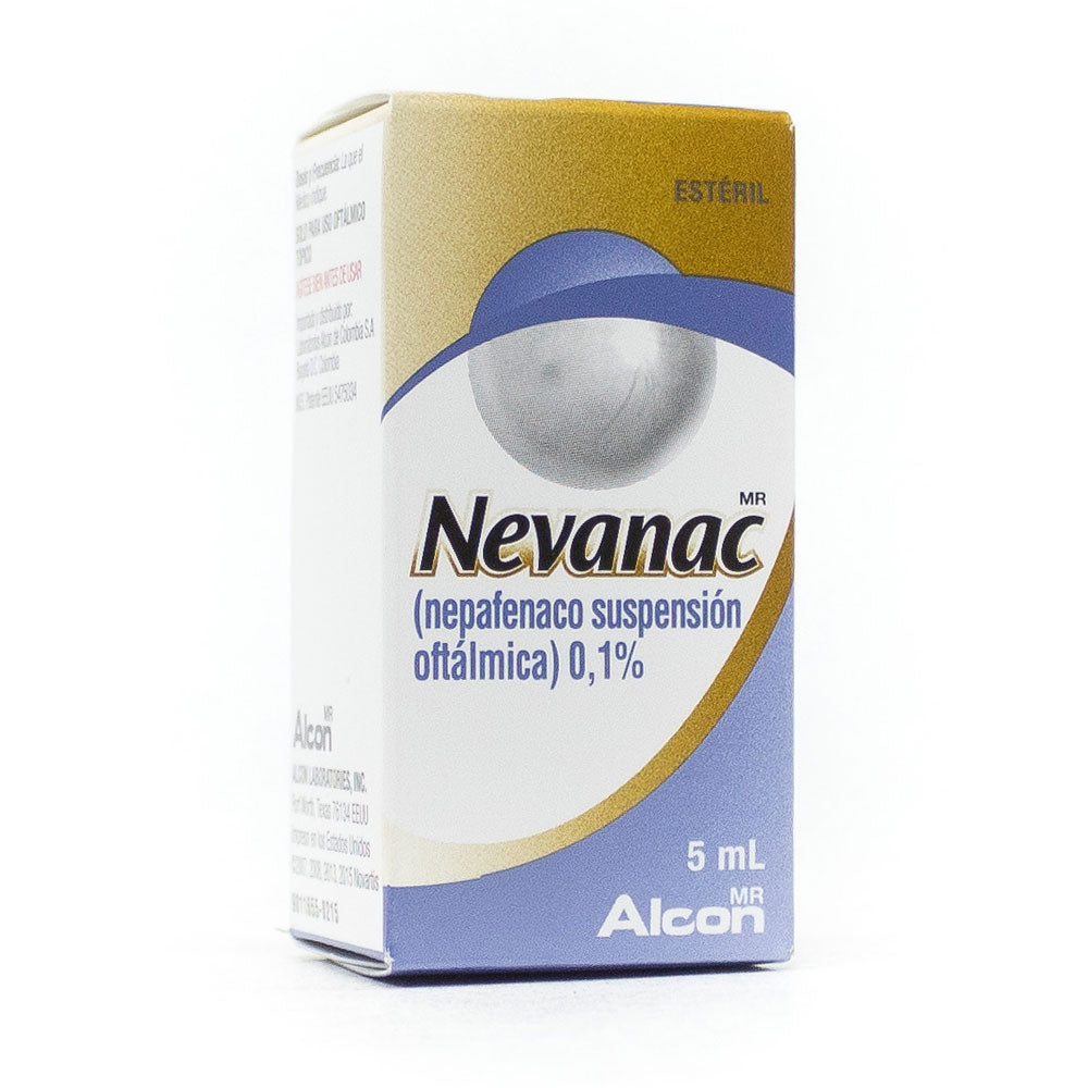 NEVANAC (RG) GOTAS OFTALMICAS 0.1% FRASCO 5 ML