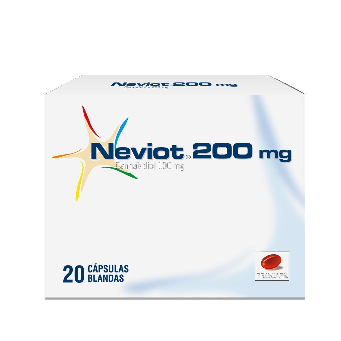 NEVIOT CAPSULAS 200 MG CAJA X 20 UNDS