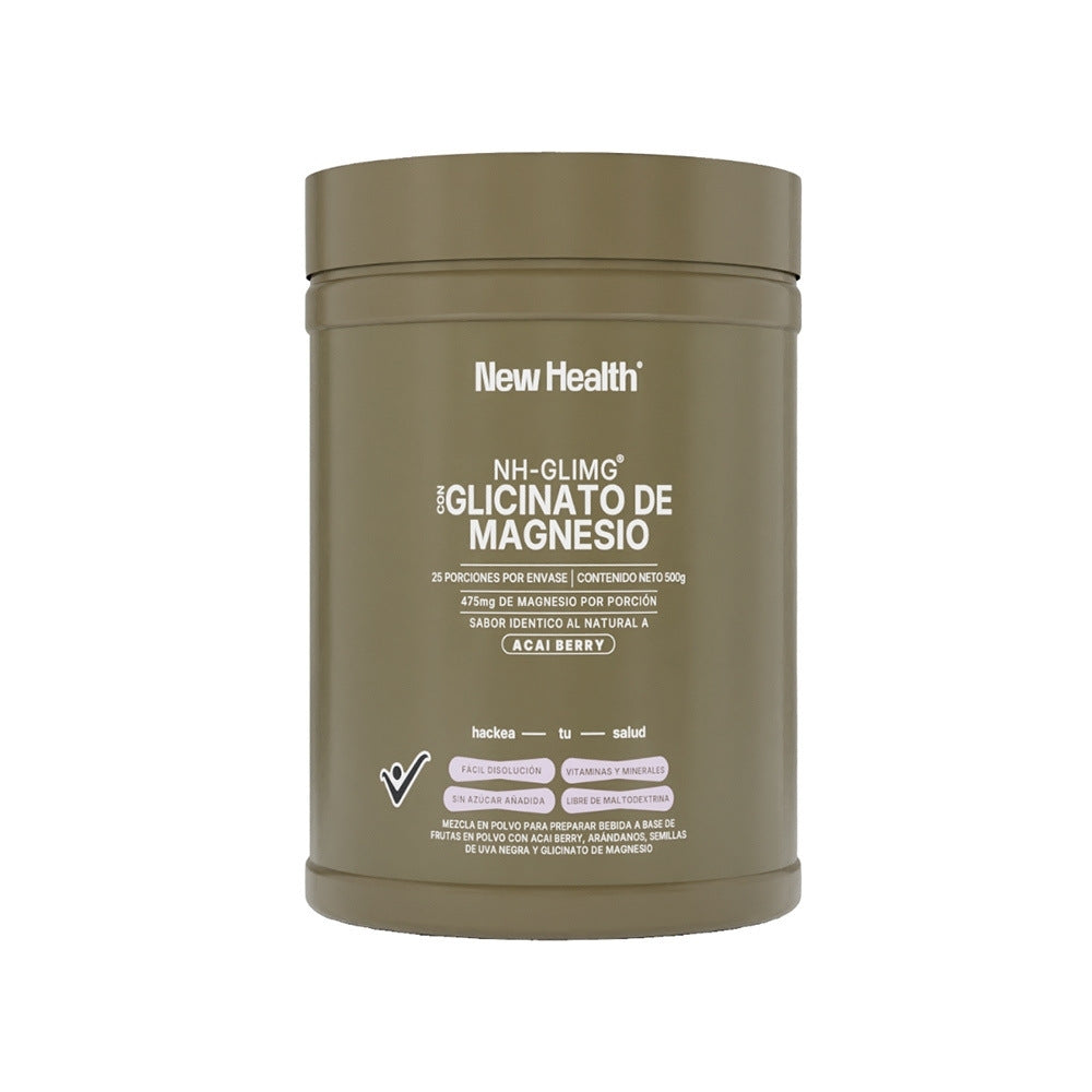 NH-GLIMG GLICINATO DE MAGNESIO ACAI NEW HEALTH POTE 500 G
