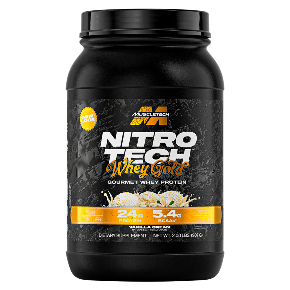 NITRO TECH WHEY GOLD VAINILLA POTE 2 LIBRAS
