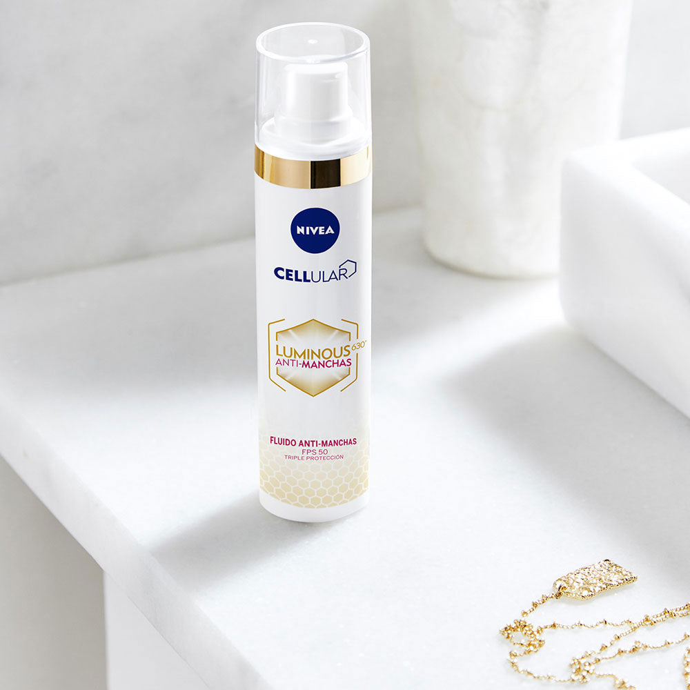  NIVEA LUMINOUS 630 FLUIDO SPF 50 ANTI-MANCHAS FRASCO 40 ML