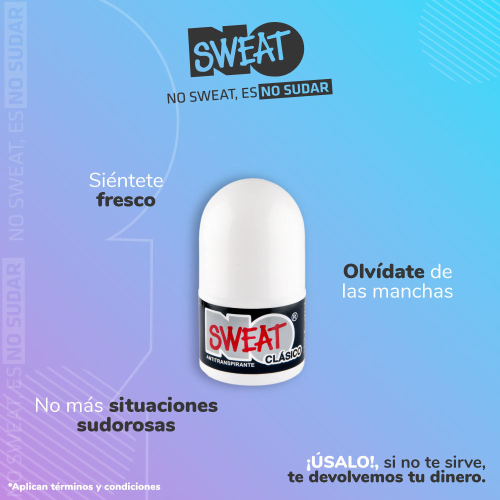 NO-SWEAT CLÁSICO ROLL ON ROLL ON 30 ML