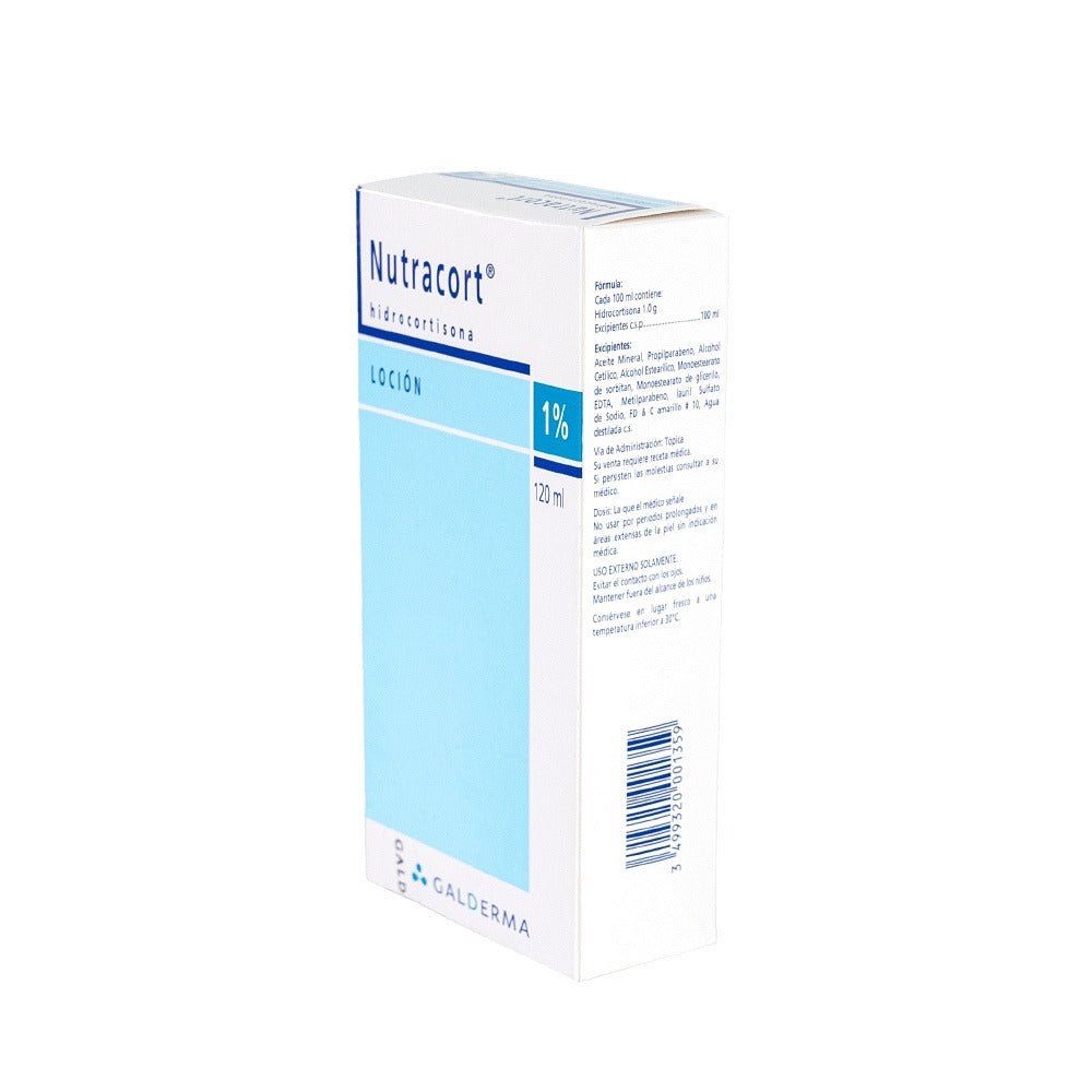 NUTRACORT LOCION 1 % CAJA 120 ML