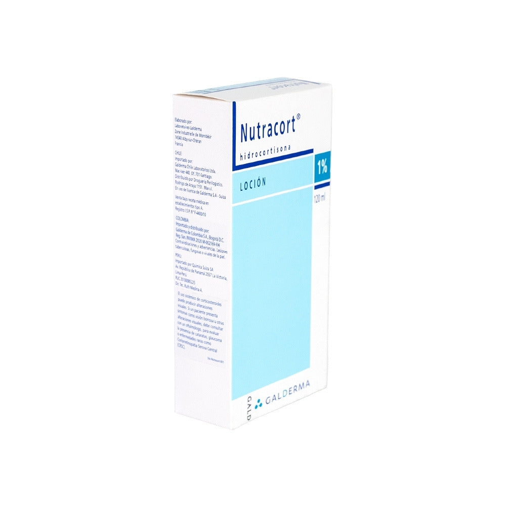 NUTRACORT LOCION 1 % CAJA 120 ML