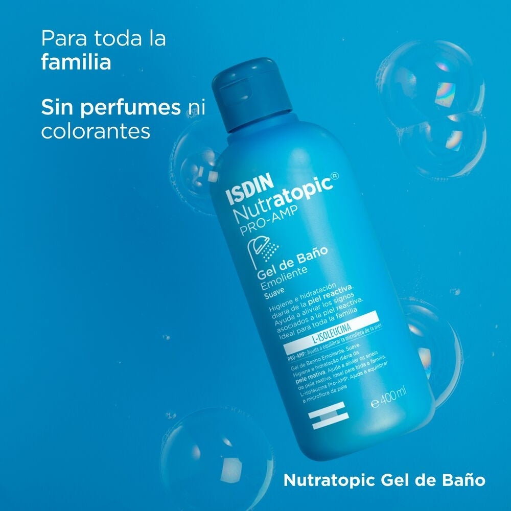 NUTRATOPIC PRO-AMP GEL BAÑO FRASCO 400 ML