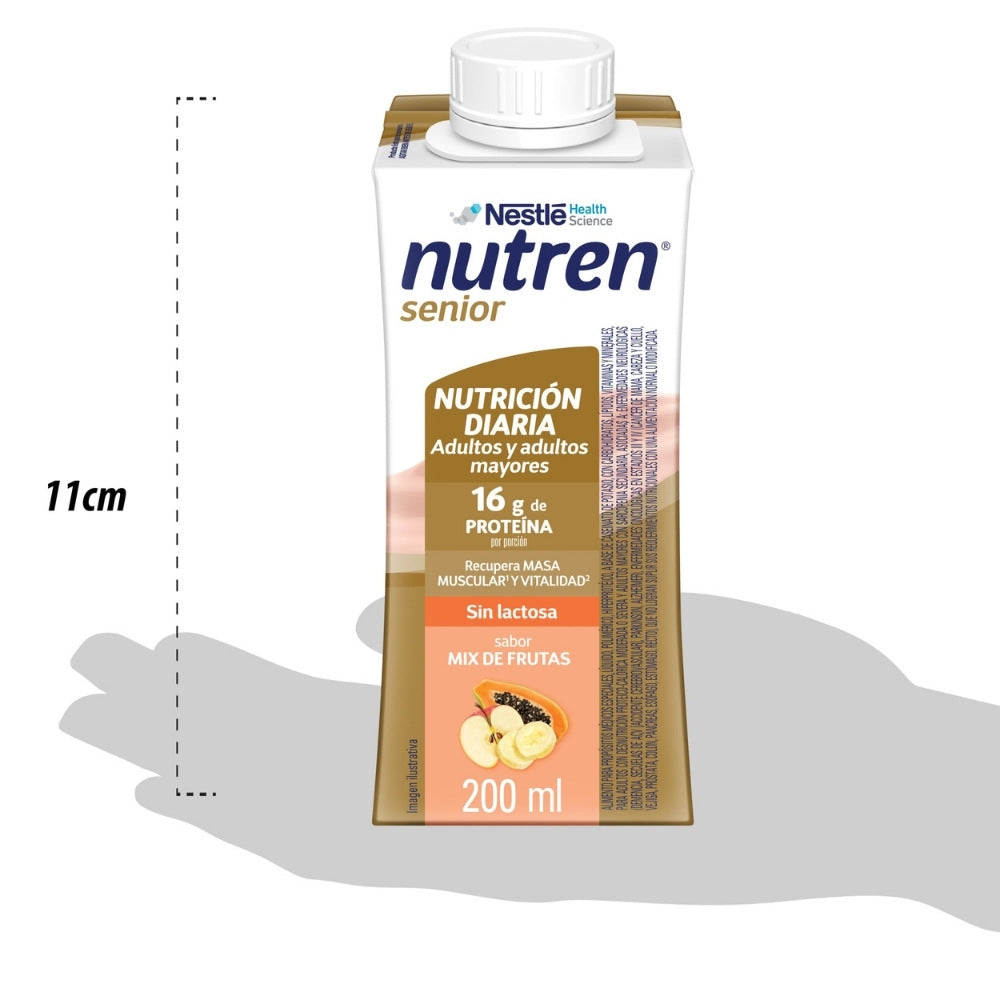 NUTREN SENIOR LIQUIDO MIX DE FRUTAS CAJA 200 ML