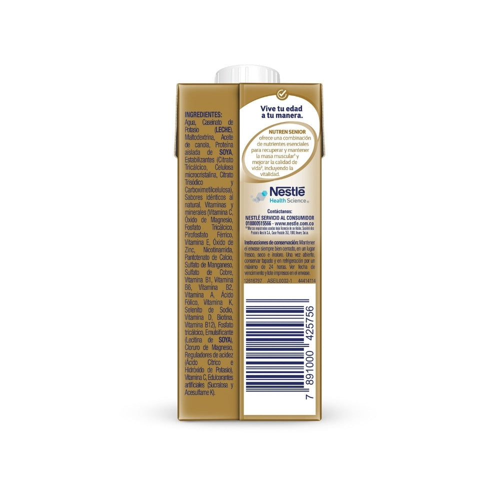 NUTREN SENIOR LIQUIDO VAINILLA CAJA 200 ML
