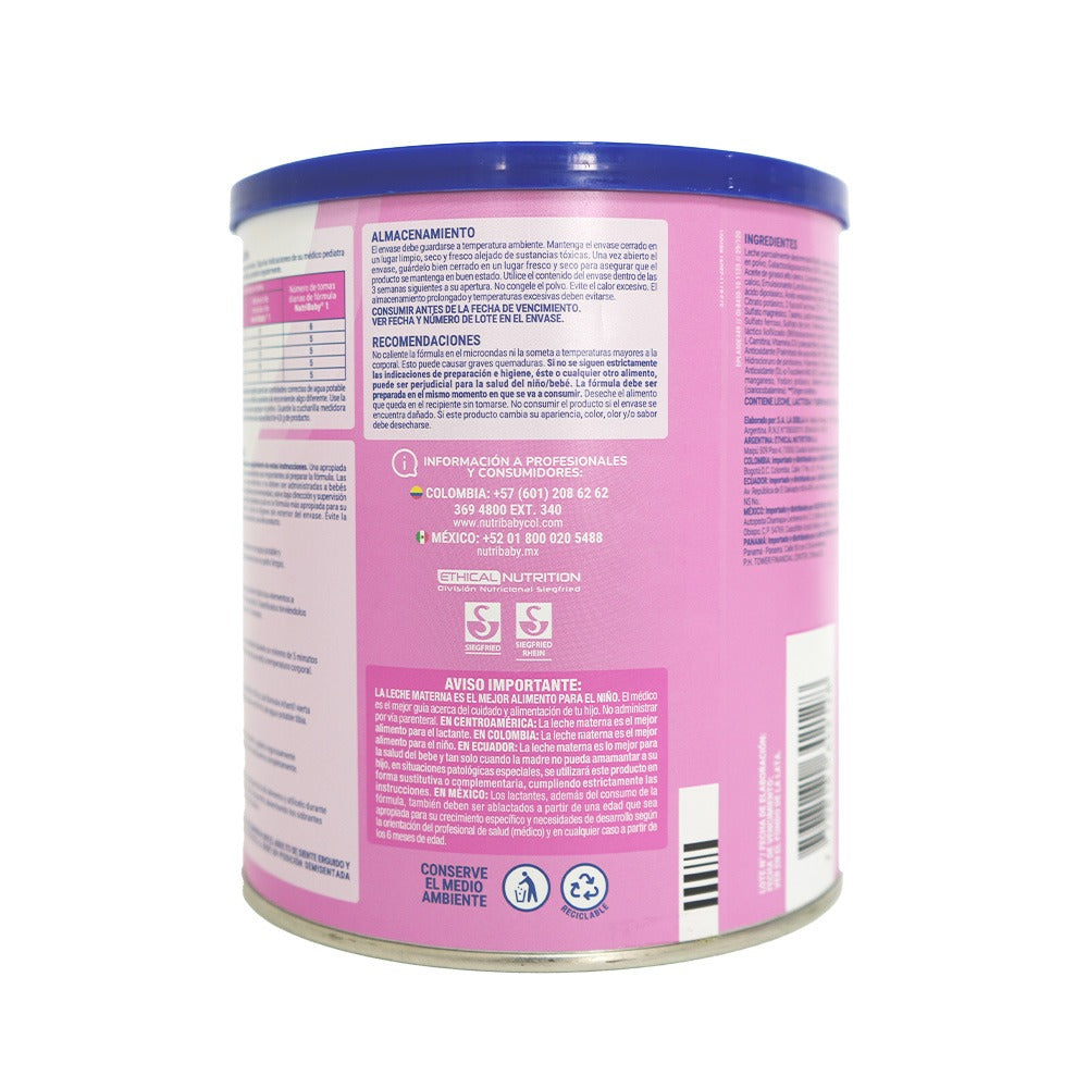 NUTRIBABY PREMIUM 1 POLVO LATA 800 G