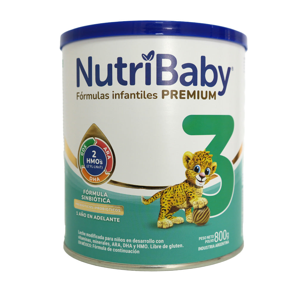 NUTRIBABY PREMIUM 3 POLVO LATA 800 G