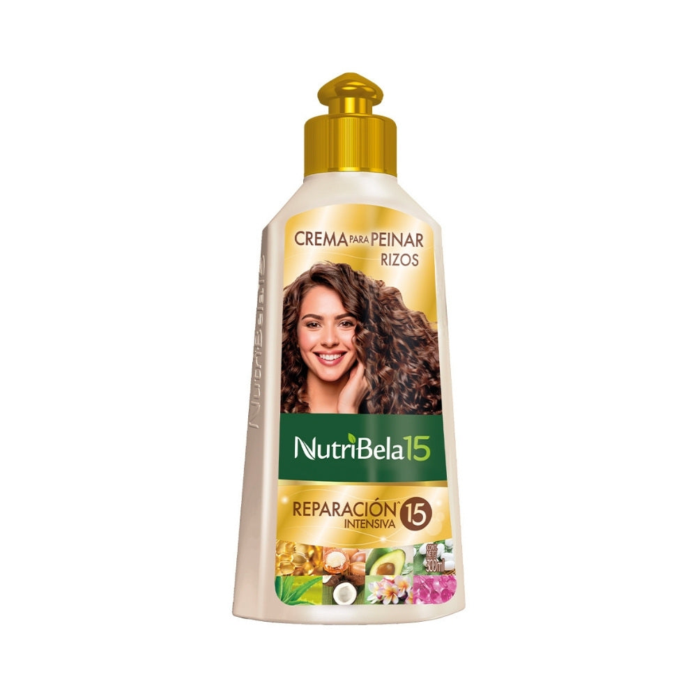NUTRIBELA CREMA DE PEINAR REPARACION INTENSIVA FRASCO 300 ML