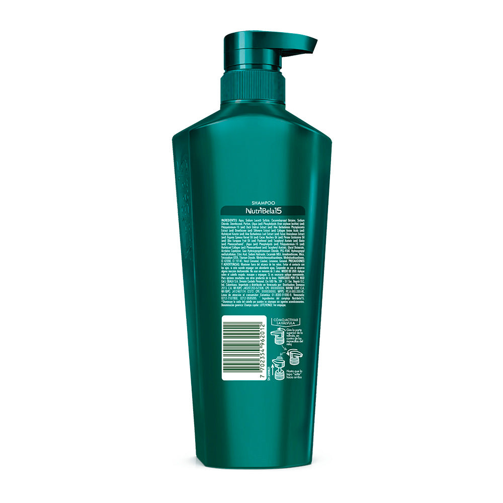 NUTRIBELA SHAMPOO COLAGENO FRASCO 400 ML