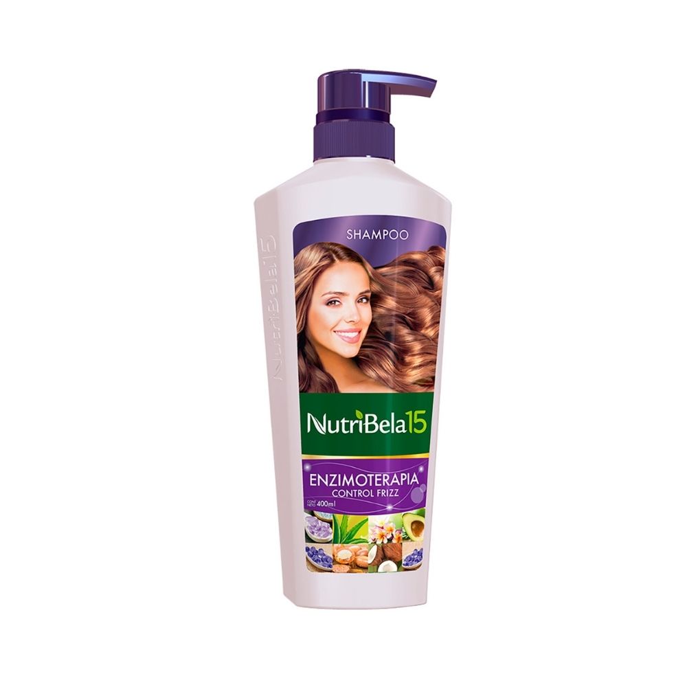 NUTRIBELA SHAMPOO ENZIMOTERAPIA FRASCO 400 ML