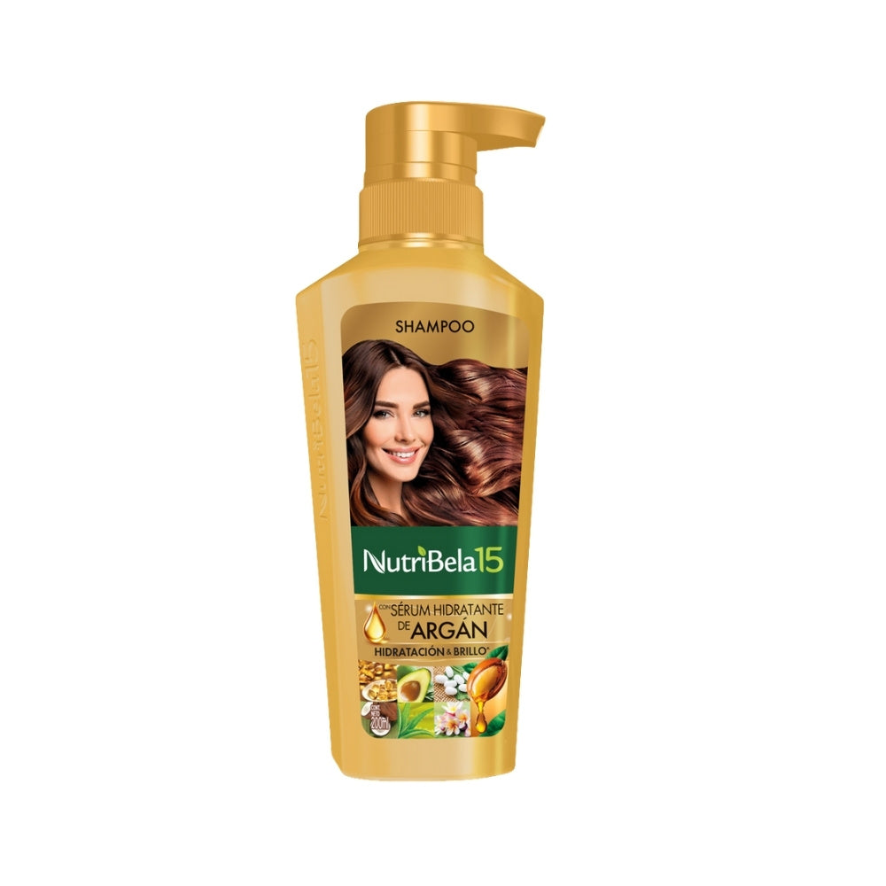 NUTRIBELA SHAMPOO SERUM HIDRATANTE DE ARGAN FRASCO 200 ML